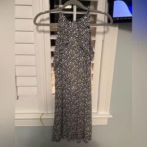 Zara Black and White Dress